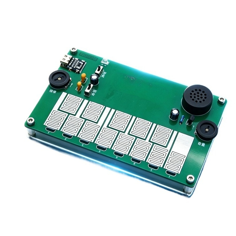 Diy Electronics Course - サウンドピアノタッチ電子楽器DIYコースデザイン溶接練習キットパーツTypeC充電用