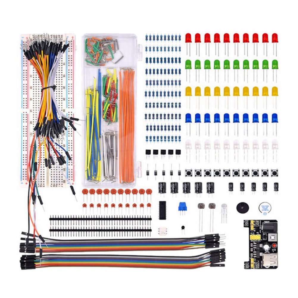 Best Diy Electronics Kits - 新しいブレッドボードセット電子部品スターターキットプラスチックボックス付きArduino UNO R3コンポーネントパッケージ最安値