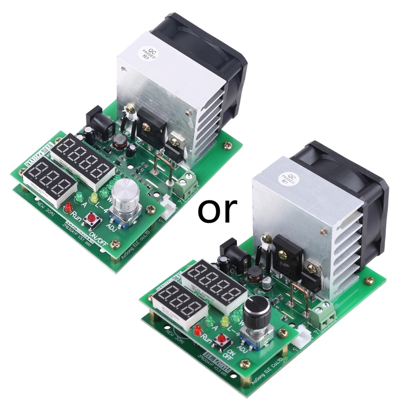 Diy Electronic Load - 9.99a 60w 30v定電流電子負荷放電バッテリー容量テスター