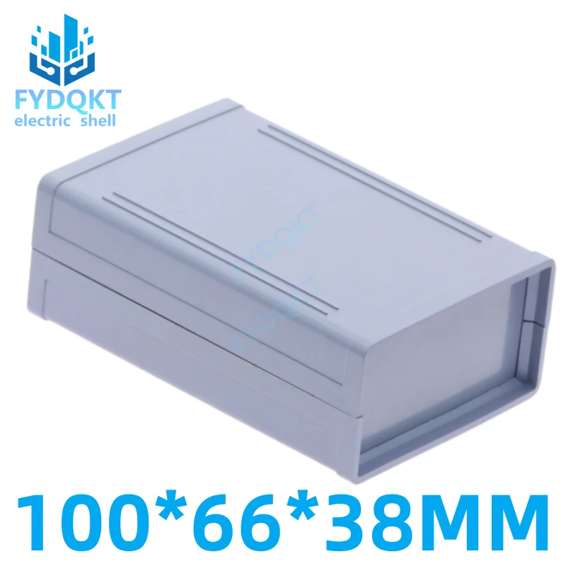 Diy Waterproof Electronics - 高品質のabs防水ハウジング,白いプラスチック製の電子プロジェクトケース,100x66x38mmの電気用品,1個