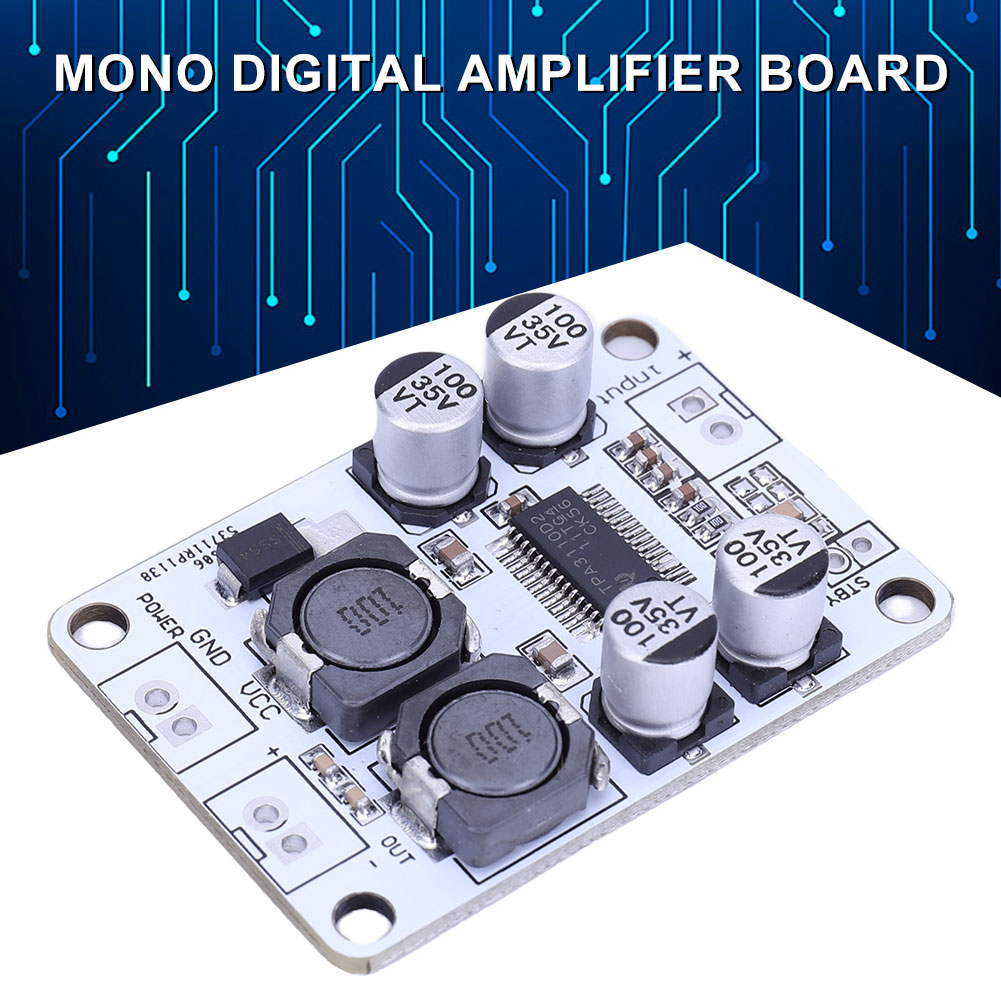 Best Diy Electronics Kits - TPA3110 PBTLシングルチャンネルアンプボード 30W デジタルサウンドアンプモジュール DC 8-26V