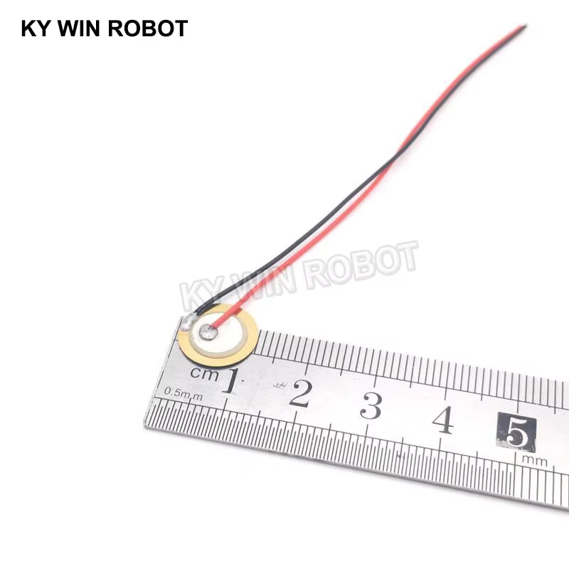 Arduino Diy Electronics - 10 個圧電ピエゾセラミックウエハープレート直径 12 ミリメートルブザースピーカー IC 電子部品