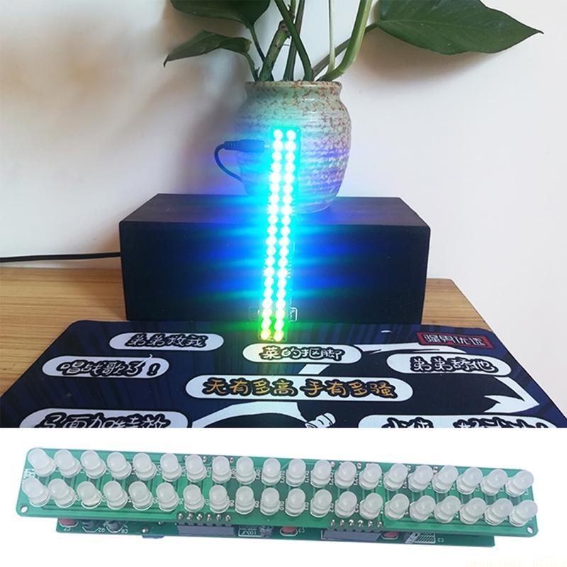 Diy Electronics Tool Kit - F62C 1 セット電子 DIY 作成キットサウンドオーディオスペクトラムアナライザーレベルインジケーター