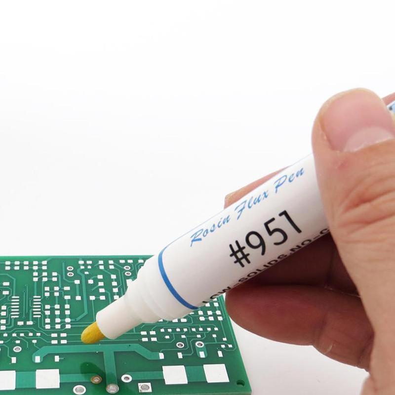 Flux Pen Electronics - 1/5 個 KESTER951 10 ミリリットルはんだフラックスペン低固体物質ノーワイプはんだ太陽電池プロセスツール