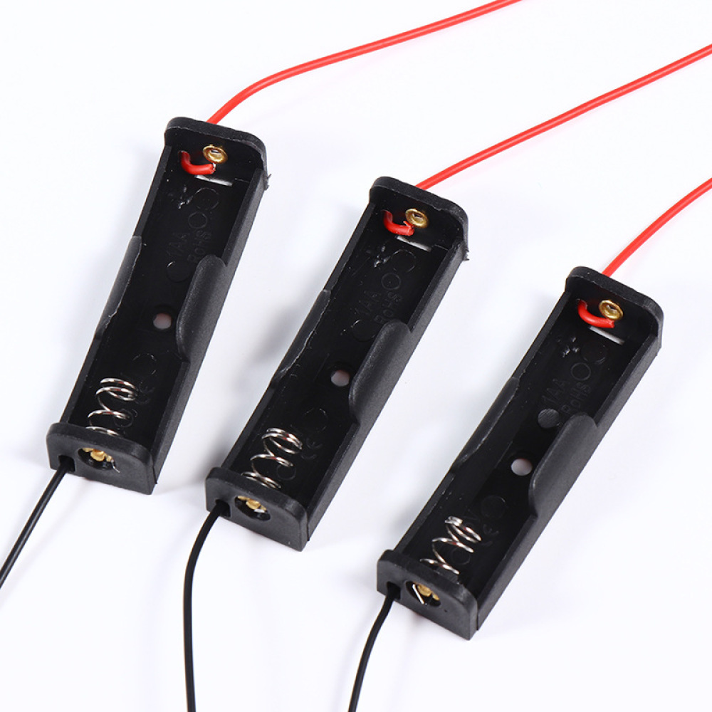 Diy Electronics Holder - スイッチ付きのAA電池用電子回路パワーケース。DIY実験や教育学習に最適な教材。