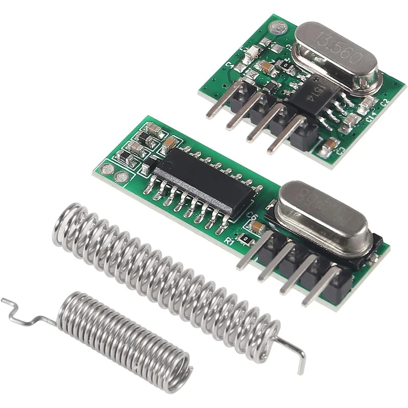 Arduino Diy Electronics - 433MHzワイヤレスRF送受信機（アンテナ付き）、Arduino用DIYキット、リモコンモジュール