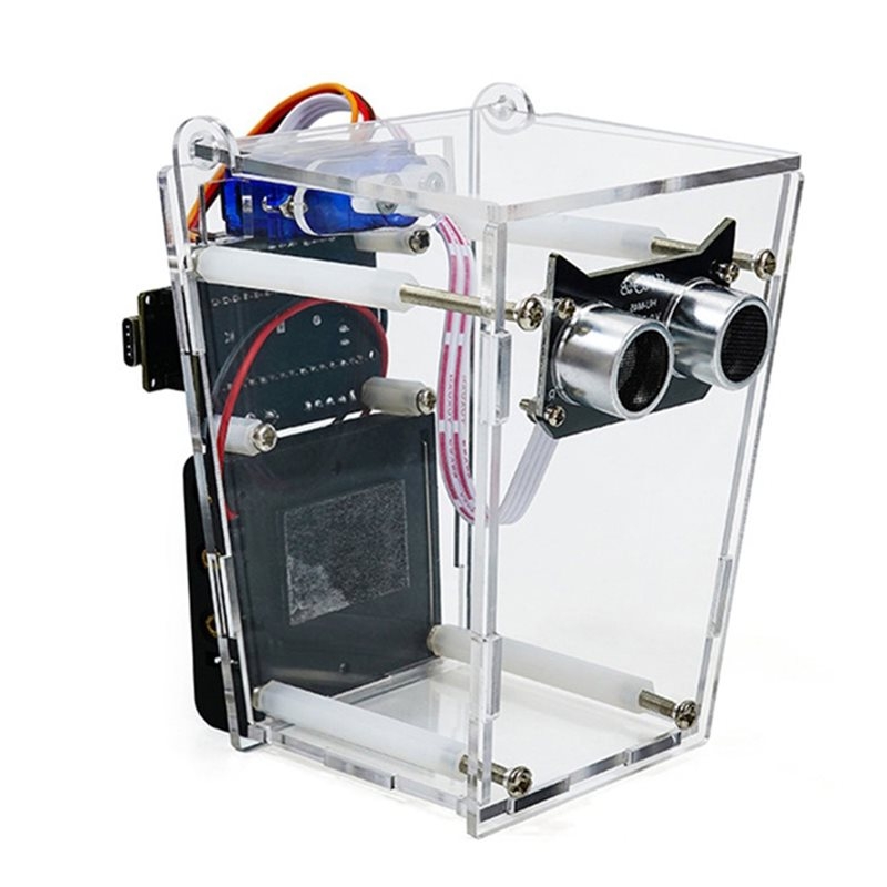 Best Diy Electronics Kits - ナノボード超音波自動感知スマートゴミ箱電子DIYキット HXFB グラフィカルプログラミング ベストセラー
