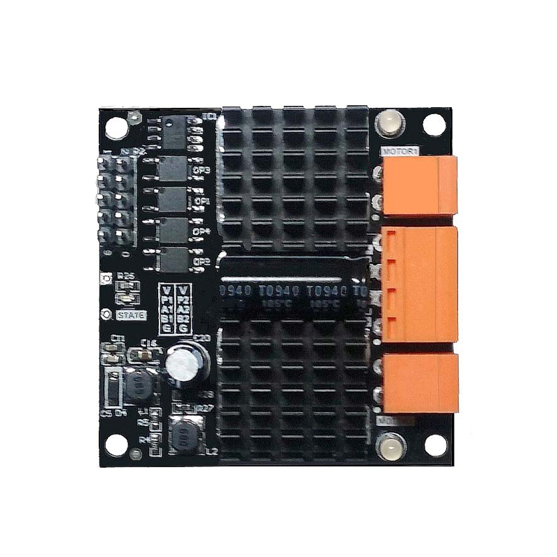 L298N Motor Driver - Arduino-モータードライバーボード,24v,12a 300w,ダブルDC,チップ付きドライブモジュール,L298nよりも優れたブリッジ,DIYカー