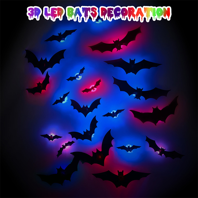 Diy Halloween Electronics - ハロウィン 3D ステレオ LED フラッシュライト バット