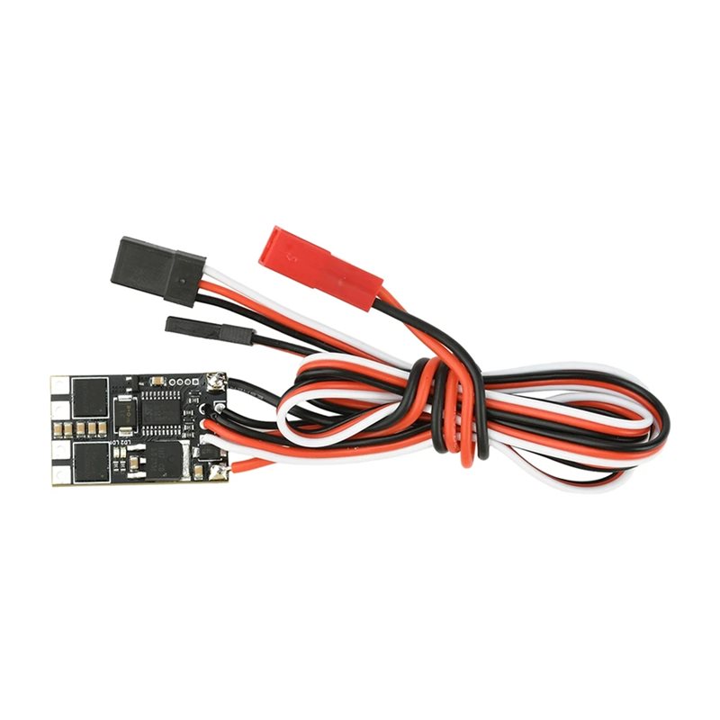 Diy Electric Car - -[No.68] ブラシ付きESCマイクロ5A RC電動スピードコントローラー1-2S 6V-14V DIY用RCモデルカーボートタンク用