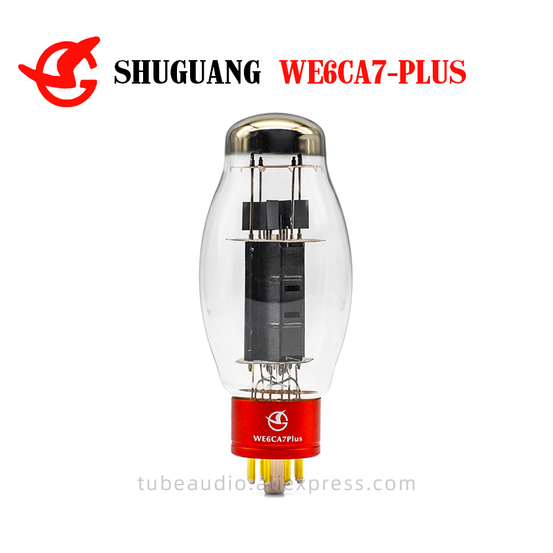 Diy Electronics Youtube - 2026 SHUGUANG WE6CA7-PLUS 炭化陽極真空管アップグレード EL34-B 6CA7-T