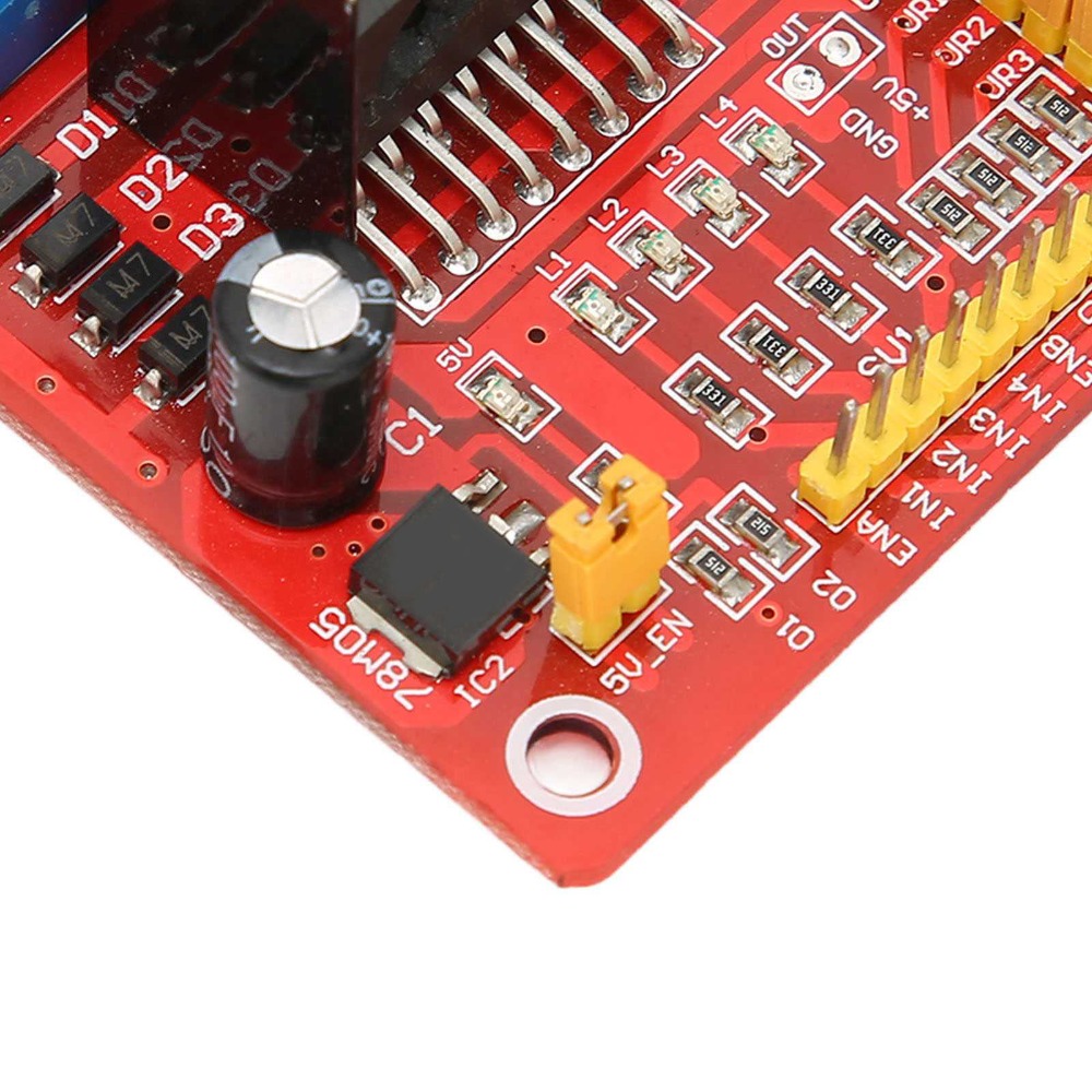 L298N ステッピングモータードライバーモジュール 5V- - L298N Motor Driver のレビューと価格