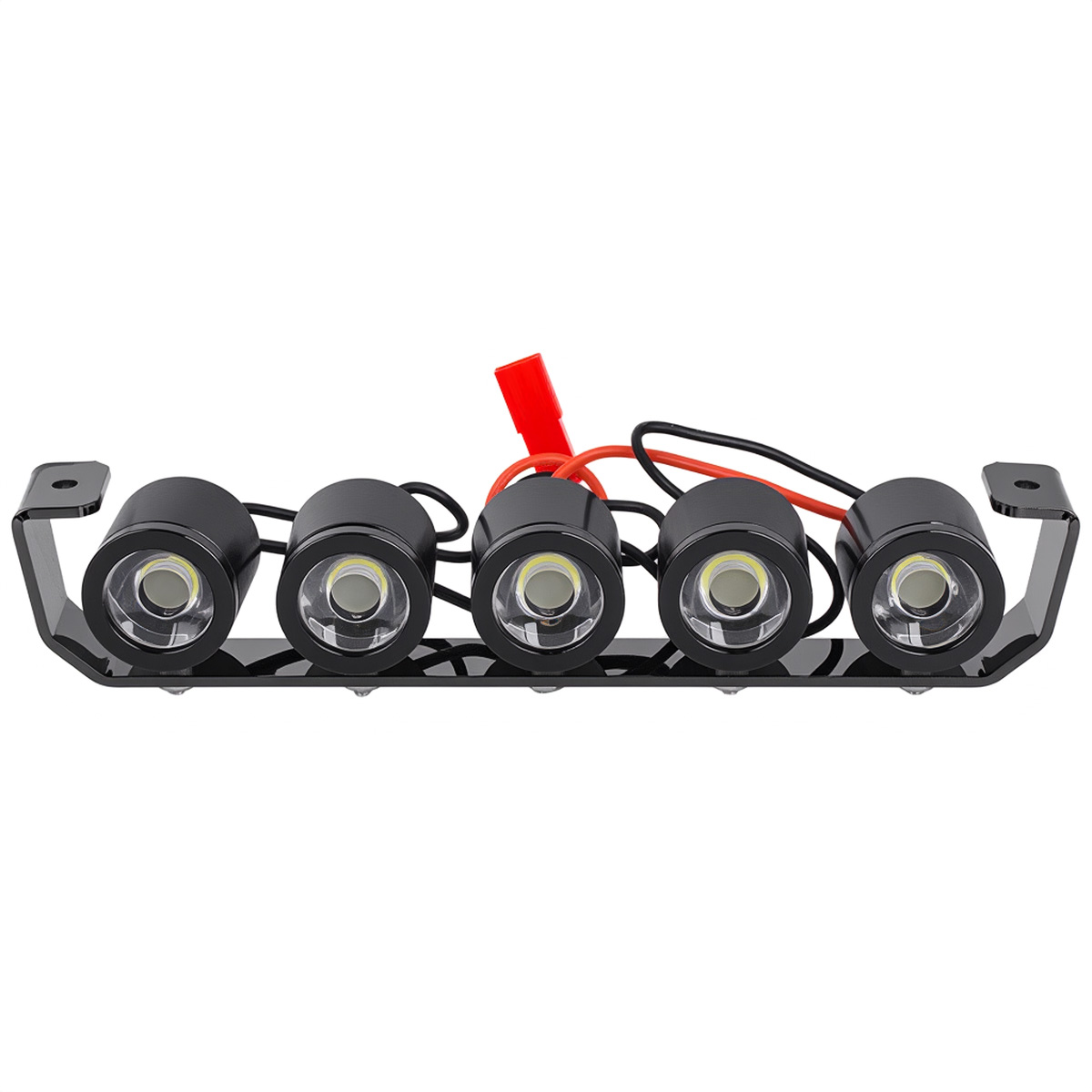 アルミ製5LEDライトヘッドライトスポットライト 1/10  - Diy Electric Car のレビューと価格