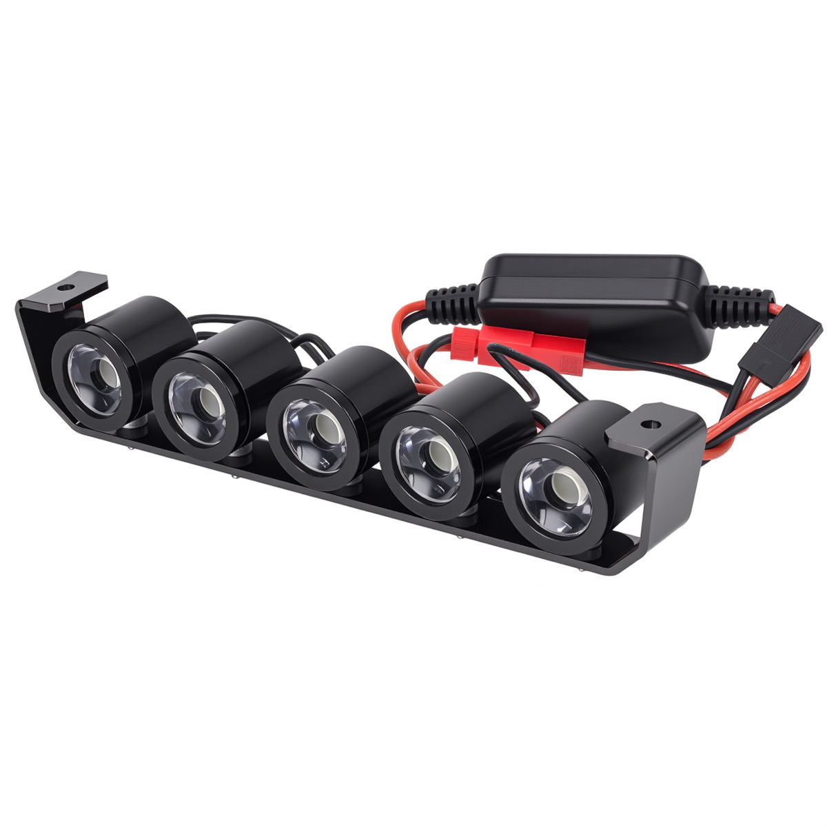 アルミ製5LEDライトヘッドライトスポットライト 1/10  - Diy Electric Car のレビューと価格
