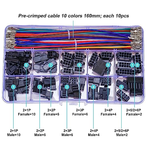 Molex Micro-Fit 3.0 デュアル列コネクタキ - Arduino Diy Electronics のレビューと価格