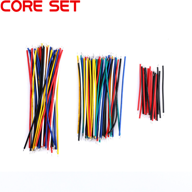130PC 24AWG ブレッドボードジャンパ線ケーブルキッ - Diy Electronics Breadboard のレビューと価格