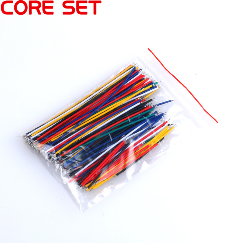130PC 24AWG ブレッドボードジャンパ線ケーブルキッ - Diy Electronics Breadboard のレビューと価格