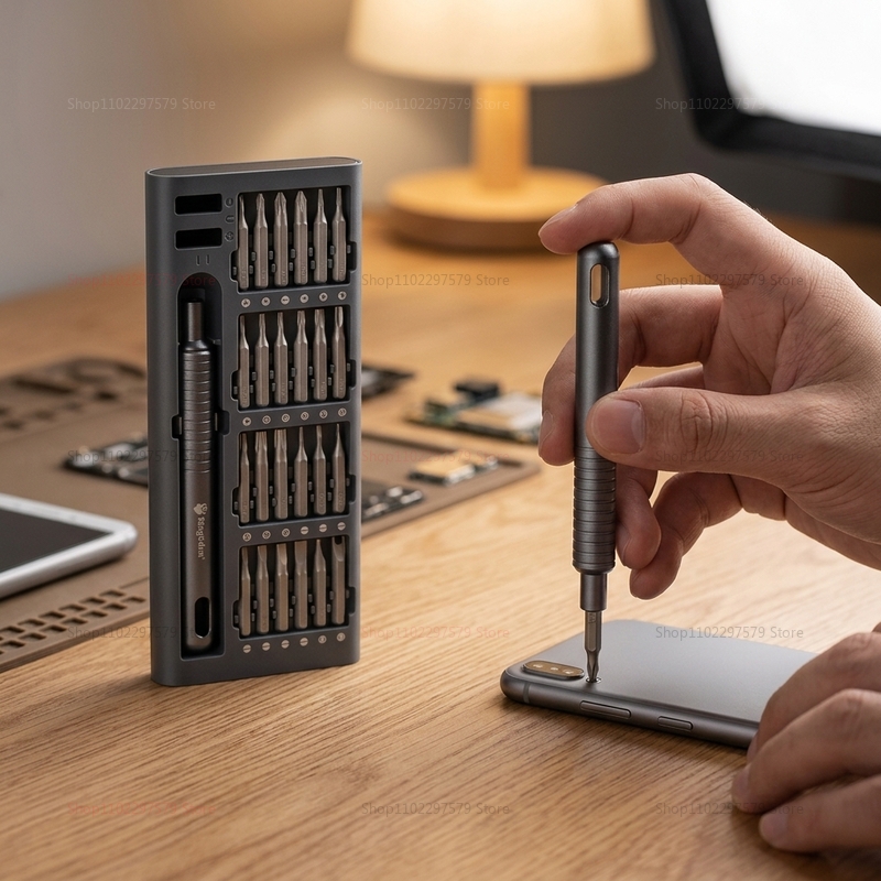 51個入り精密ドライバーセット。スマートフォン、ノートパソコ - Diy Electronics Tool Kit のレビューと価格