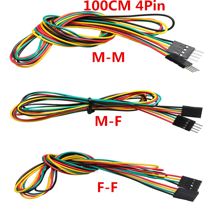 10 ピース/ロット 4 ピン 100 センチメートル M- - Diy Electronics Breadboard のレビューと価格