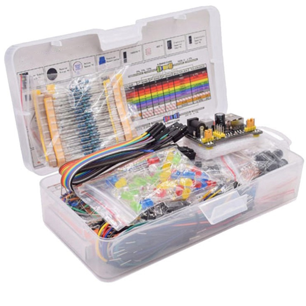 新しいブレッドボードセット電子部品スターターキットプラスチッ - Best Diy Electronics Kits のレビューと価格