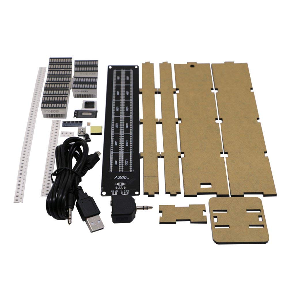AS60 Led レベル音量表示 Vu メーター音楽スペクト - Diy Electronics Tool Kit のレビューと価格