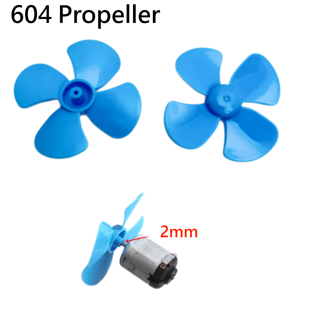 10個入り 604 4枚羽根プロペラ 1.95mm穴 DIY - Diy Electric Car のレビューと価格