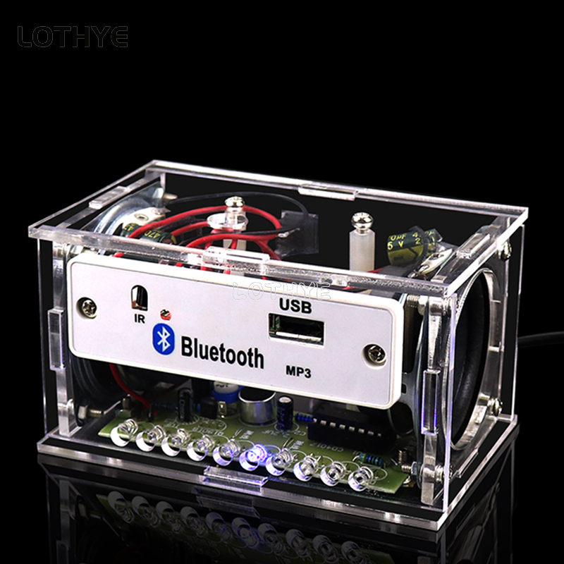 ミニアンプオーディオ Bluetooth 3W*2 スピーカ - Diy Electronics Tool Kit のレビューと価格