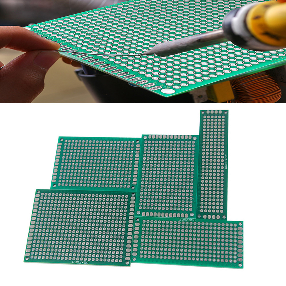 5個入りPCB基板キット片面PCB 2x8 3x7 4x6  - Diy Electronics Breadboard のレビューと価格