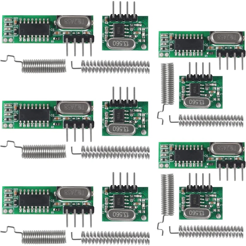 433MHzワイヤレスRF送受信機（アンテナ付き）、Ardu - Arduino Diy Electronics のレビューと価格