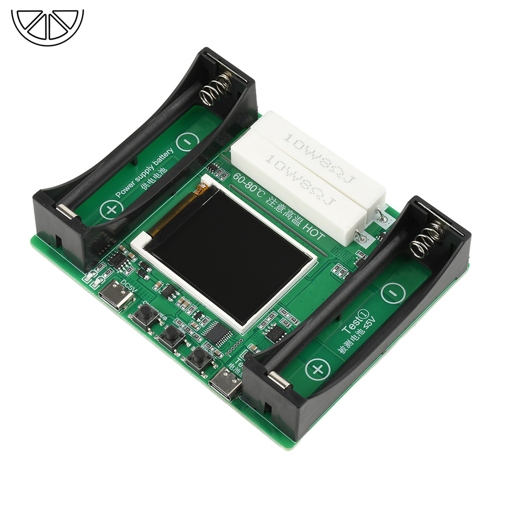 2チャンネル18650リチウム電池容量テスター MAh MW - Diy Electronic Load のレビューと価格
