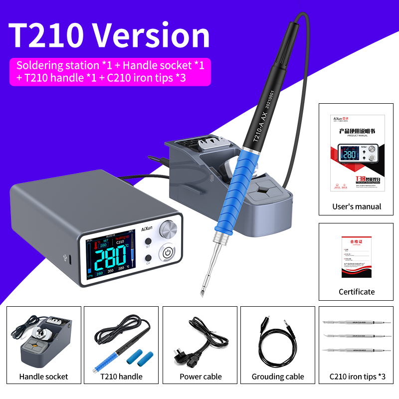 T3B スマートDIY電子機器修理用はんだ付けステーション。 - Diy Electronics のレビューと価格