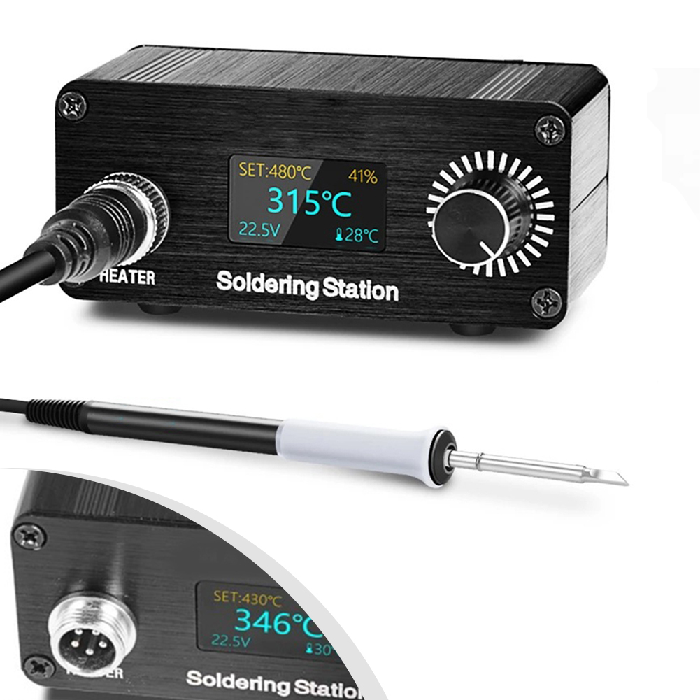 デジタル T12 はんだステーション温度調節可能 72 ワッ - Diy Soldering Station No Electronics のレビューと価格