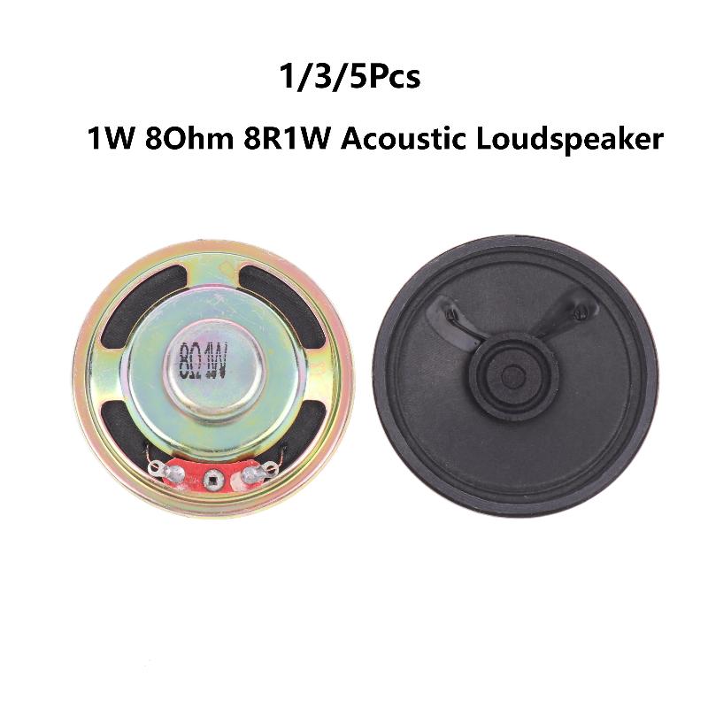 1/3/5 個 1W 80hm 8R1W 高品質ミニ超薄型音 - Arduino Diy Electronics のレビューと価格