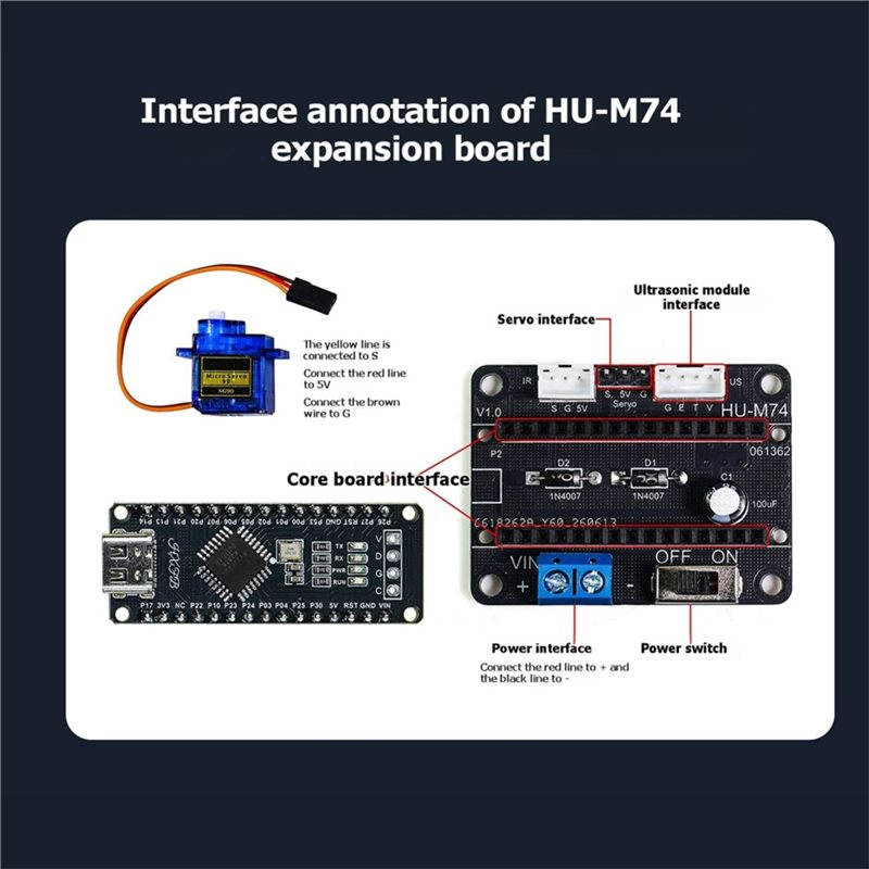 ナノボード超音波自動感知スマートゴミ箱電子DIYキット HX - Best Diy Electronics Kits のレビューと価格
