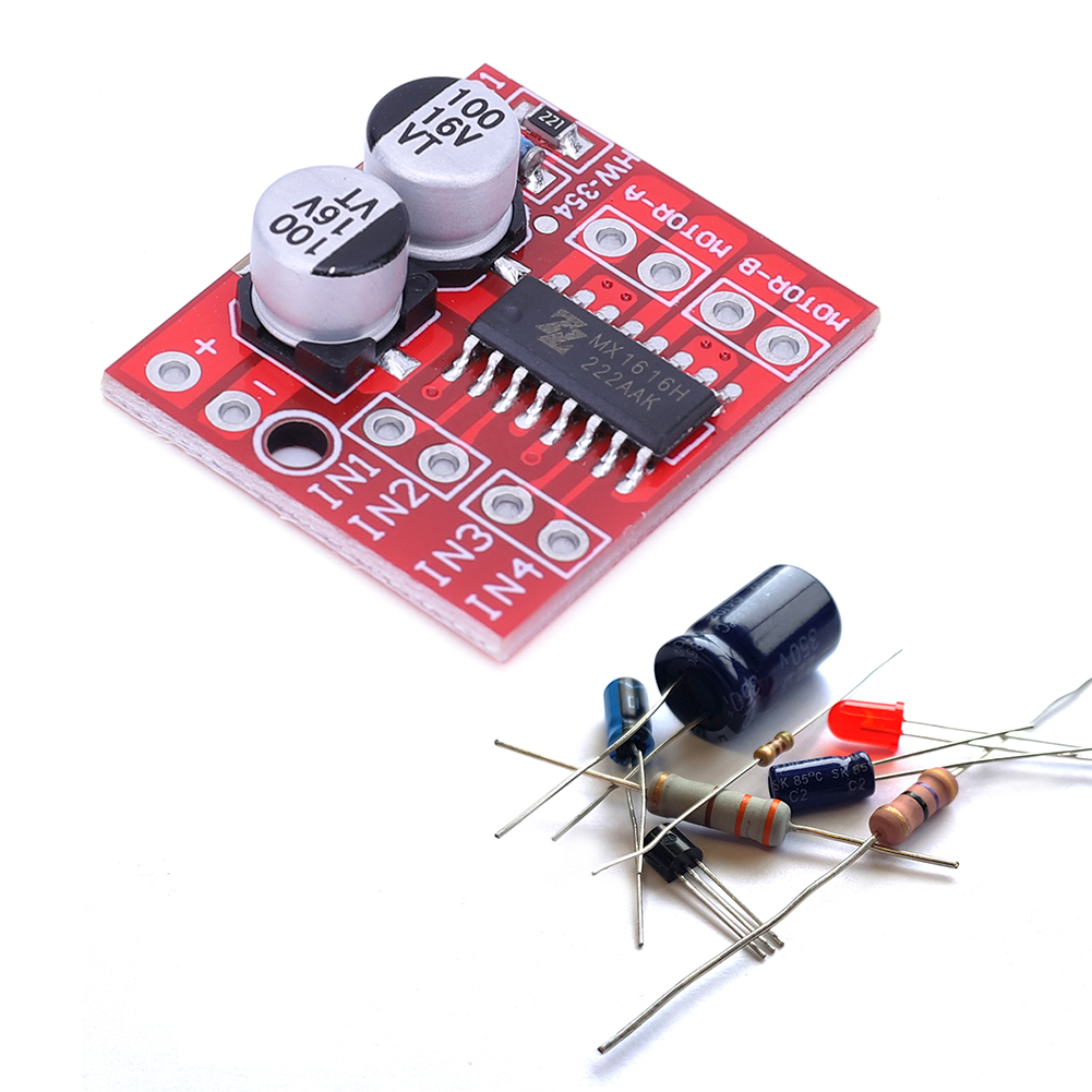 L298N DC モータードライバーモジュールデュアル H  - L298N Motor Driver のレビューと価格