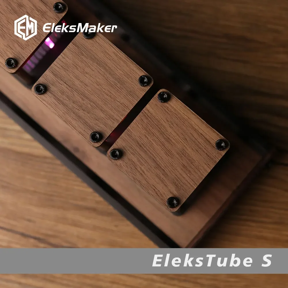 RGB ニキシー管時計 DIY 卓上時計 LED 電子デスク - Diy Electronics Gift Ideas のレビューと価格