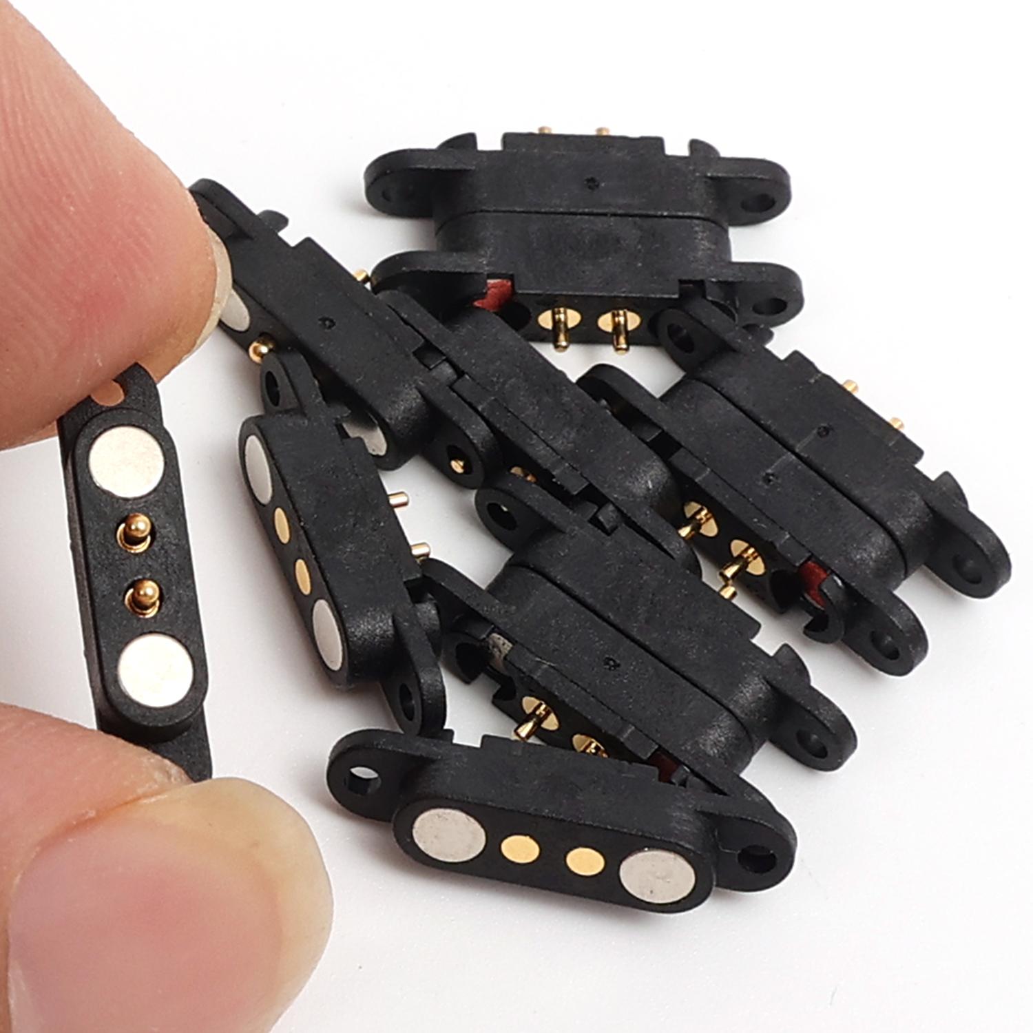 1-10パック 2A 2ピン磁気スプリング式ポゴピンコネクタ - Diy Electronic Load のレビューと価格