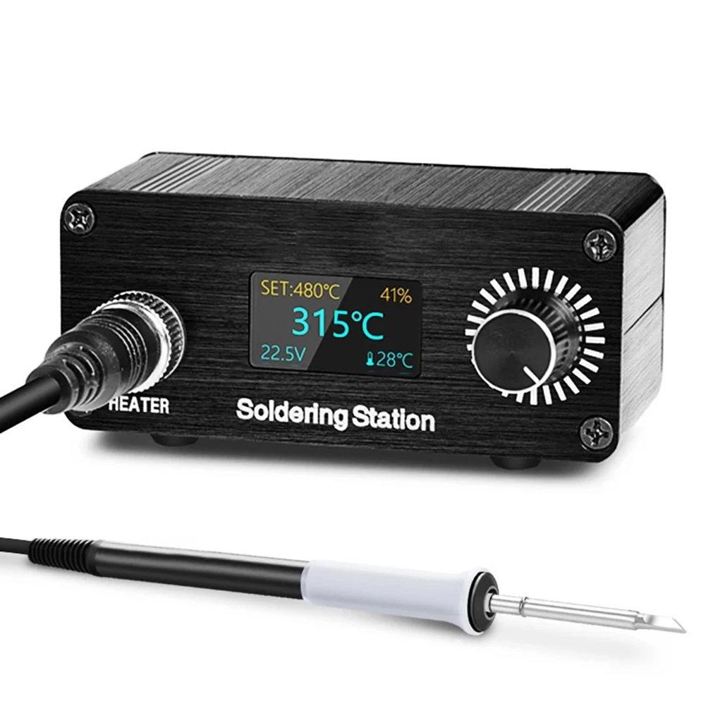 デジタルT12はんだごてステーション。温度調整可能、出力72 - Diy Soldering Station No Electronics のレビューと価格