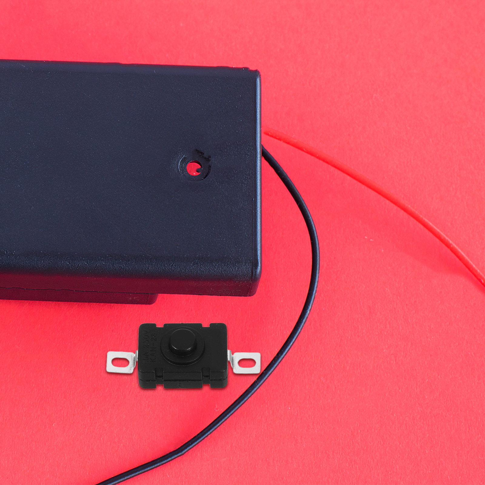 20個入り バッテリーボックス用スイッチ、自己保持式プッシュ - Diy Electronics のレビューと価格