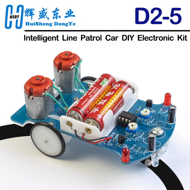 D2-5 インテリジェントトラック車電子生産 DIY キット - Diy Electronics Workbench のレビューと価格