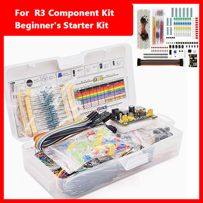 ブレッドボード 830ポイント DIY電子部品アソートキット - Arduino Diy Electronics のレビューと価格