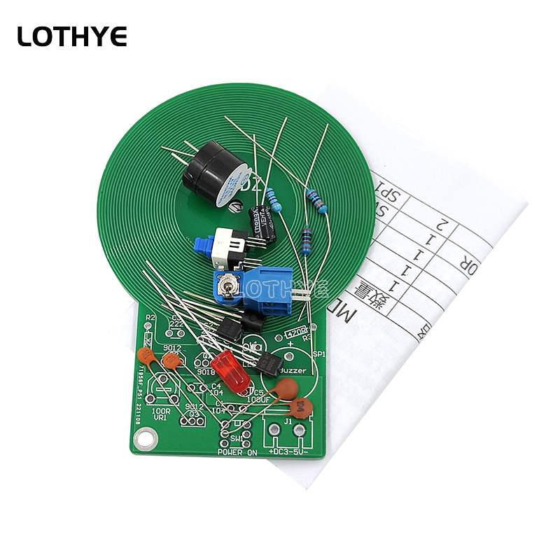 電圧変換キット,金属探知機,3〜5V,60mm非接触センサー - Diy Electronics Tool Kit のレビューと価格