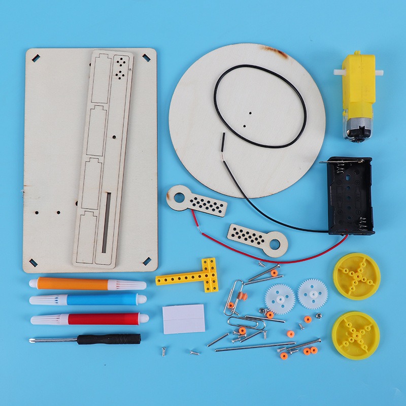 1-3個入り DIY木製電動プロッター描画ロボットおもちゃ  - Diy Electronics Tool Kit のレビューと価格
