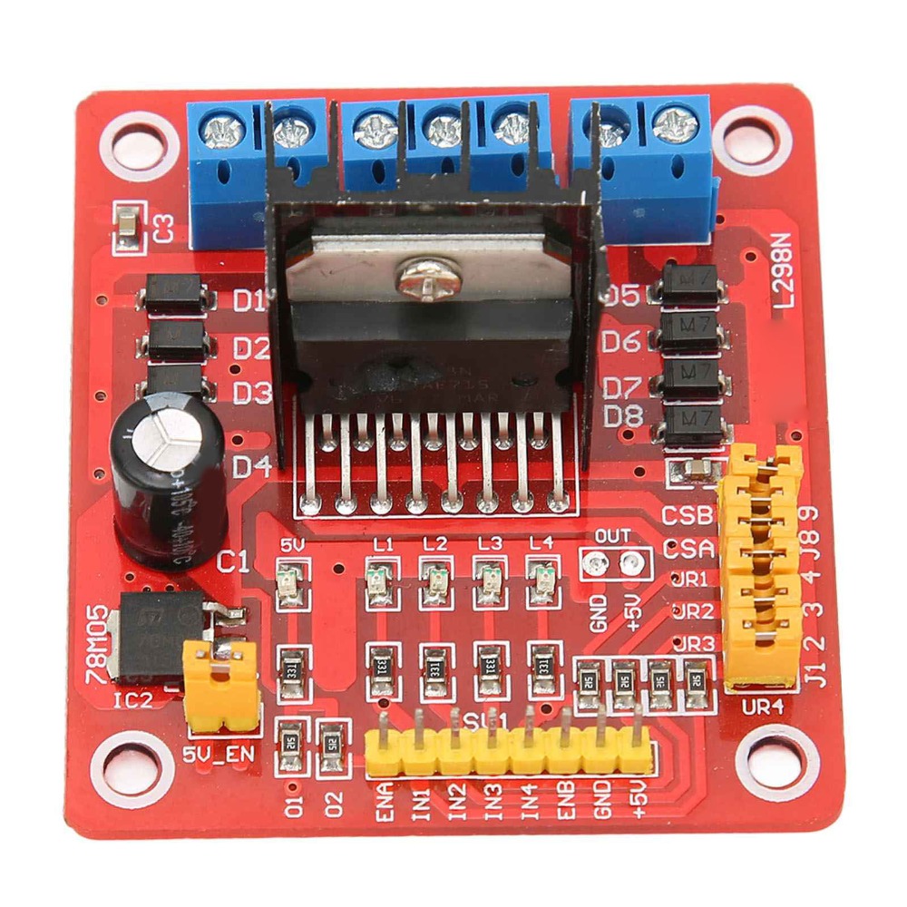 L298N ステッピングモータードライバーモジュール 5V- - L298N Motor Driver のレビューと価格
