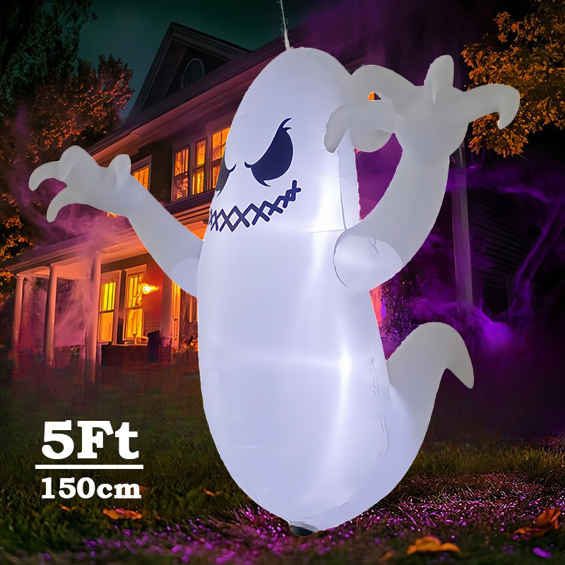 5フィートのハロウィン用インフレータブルモデル、吊り下げゴー - Diy Halloween Electronics のレビューと価格