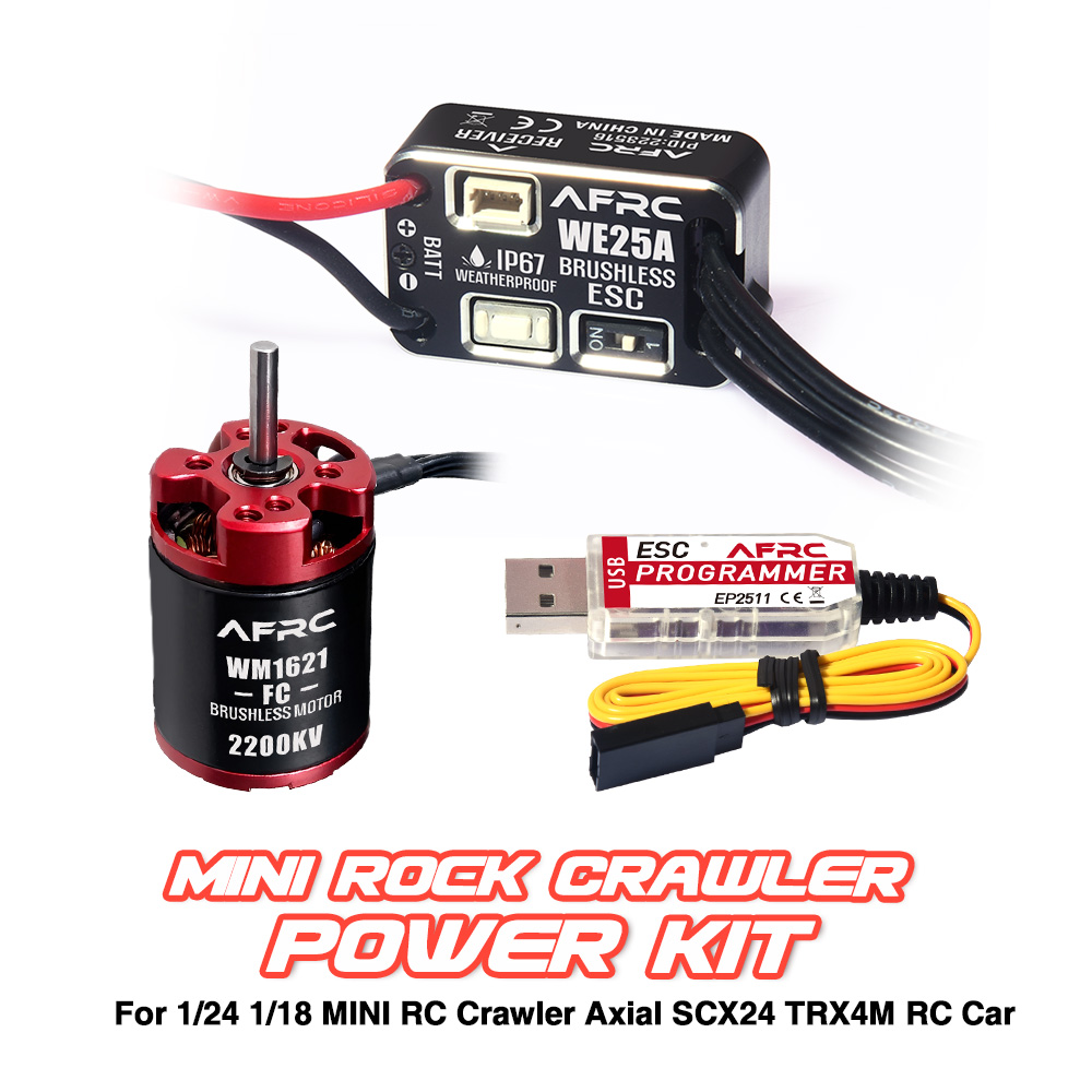 AFRC ESC 25A ブラシレスパワーキット (セット) - Diy Electric Car のレビューと価格