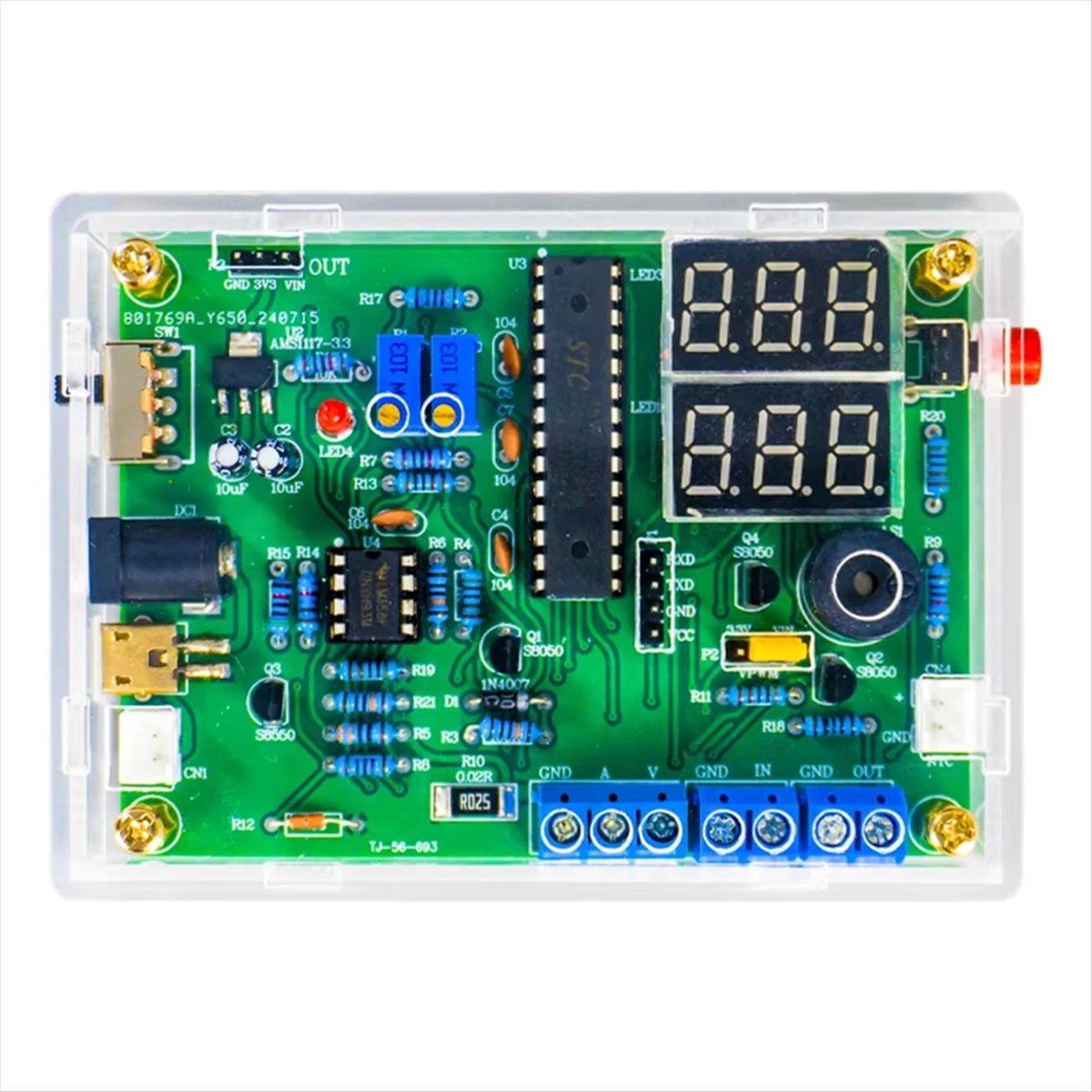 (A21Z) 多機能メーター DIY はんだ付けキット 電圧 - Diy Electronics Tool Kit のレビューと価格