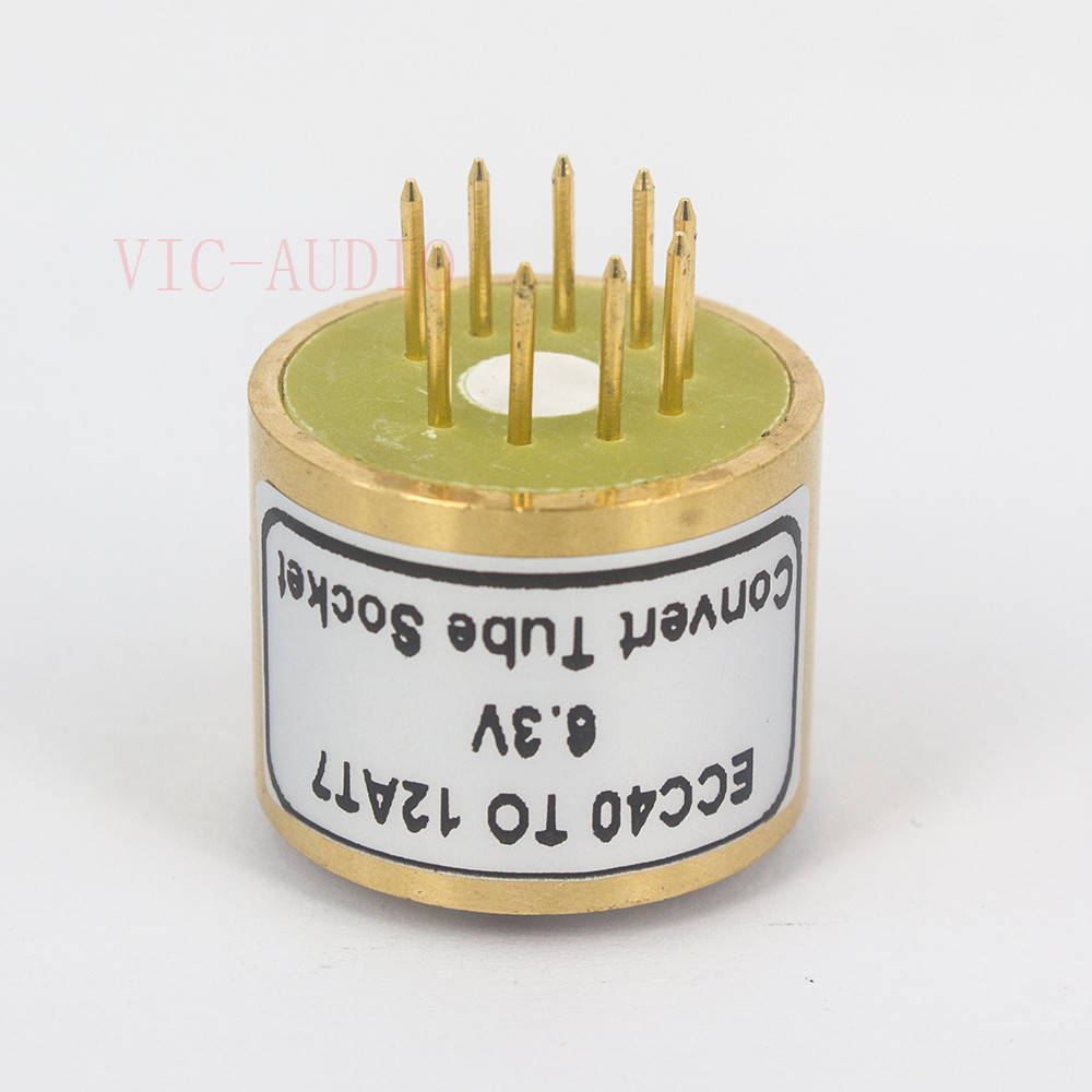 1PC 8Pin に 9Pin チューブソケット ECC40 - Diy Electronics Youtube のレビューと価格