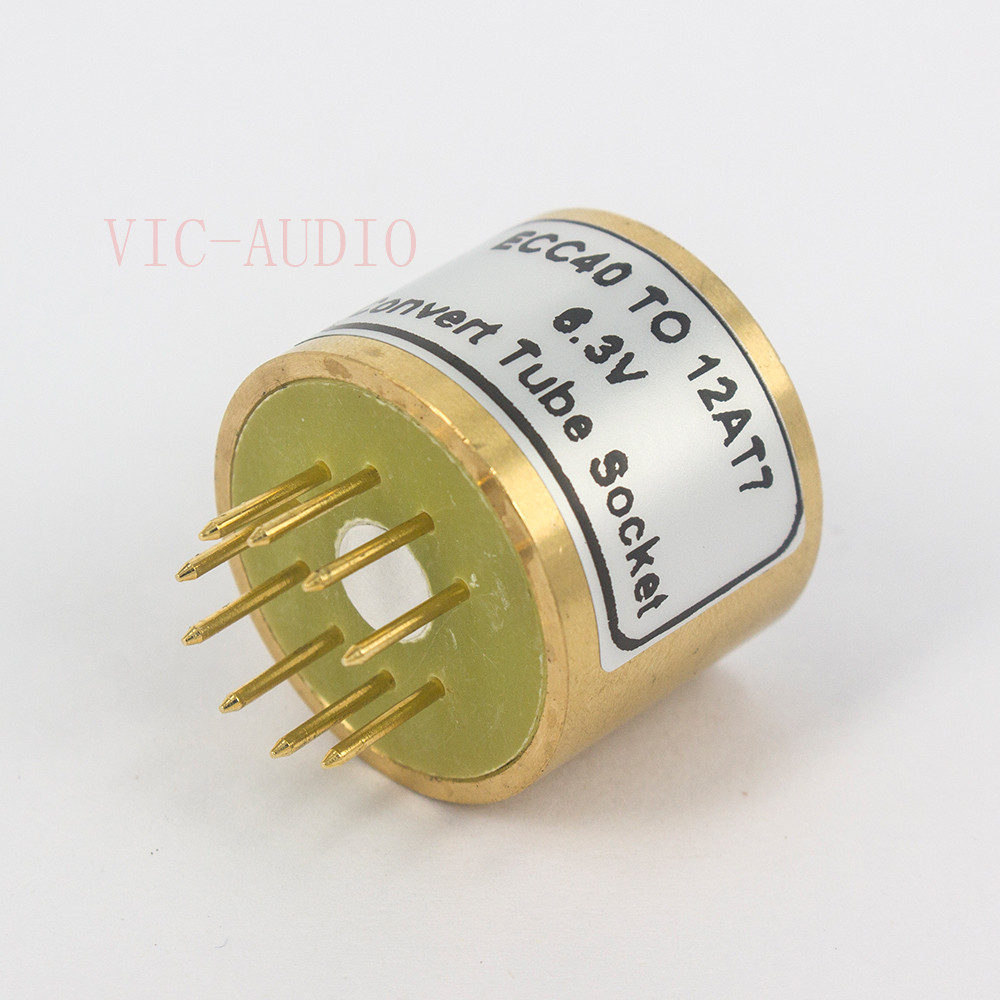 1PC 8Pin に 9Pin チューブソケット ECC40 - Diy Electronics Youtube のレビューと価格