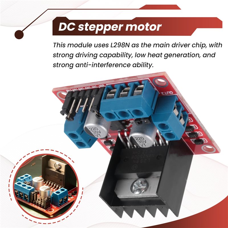 AED7-L298N モジュールデュアル H ブリッジステッ - L298N Motor Driver のレビューと価格
